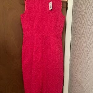 Elegant Pink Lace Dress